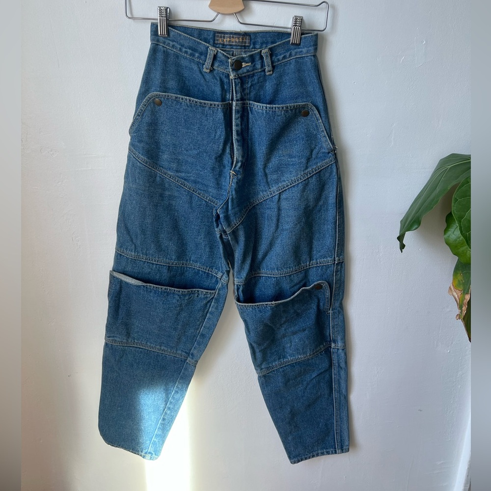 Vintage 80s Express Biker Jeans